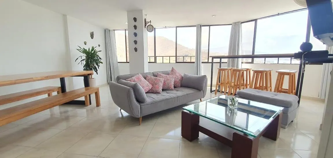 Espectacular Apartamento En La Playa El Rodadero Gaira 0*,